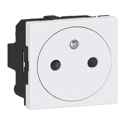 РОЗЕТКА LEGRAND MOSAIC 2P+Z 16А белая