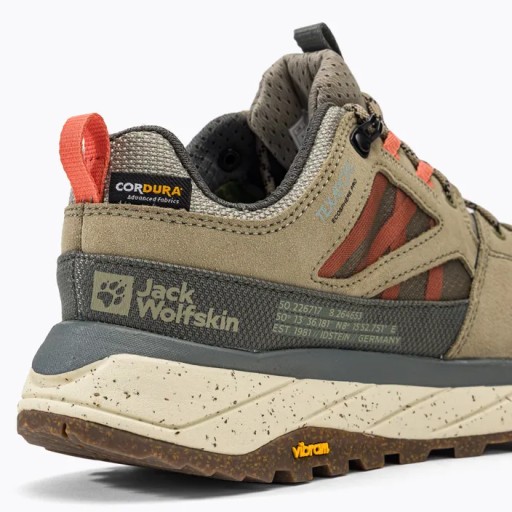 Buty trekkingowe damskie Jack Wolfskin zielone 40