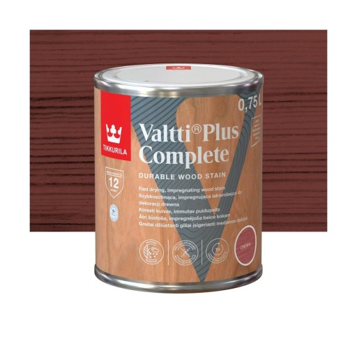 Tikkurila VALTTI PLUS COMPLETE 0,75l CHERRY