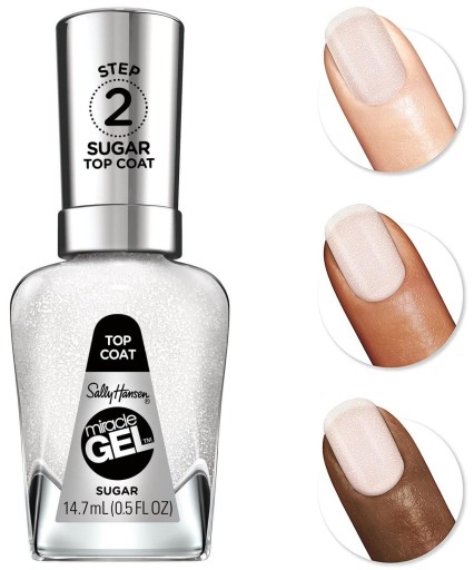 Sally Hansen Miracle Gel Верхнее покрытие Сахар