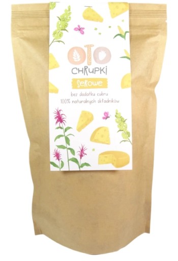 Чипсы сырные OTOLANDIA без сахара, натуральные 80 г