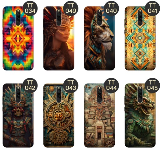 ЧЕХОЛ ДЛЯ XIAOMI REDMI 8 AZTEC PATTERNS AZTEC КРЫШКА ЧЕХОЛА AZTEC