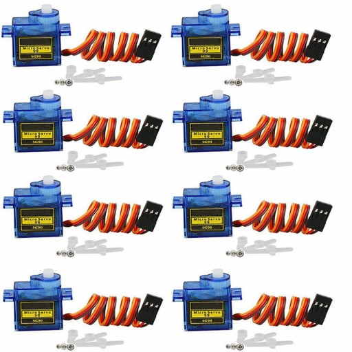 10 шт. SG90 МИКРО СЕРВОМОТОР 9G РУ РОБОТ