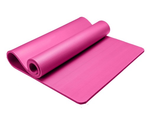 КОВРИК ДЛЯ ФИТНЕС-ЙОГИ - STAR THICK PINK GYMNASTIC 183x61x0,8
