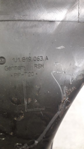 Впускной канал VW GOLF BORA 1J1819063A