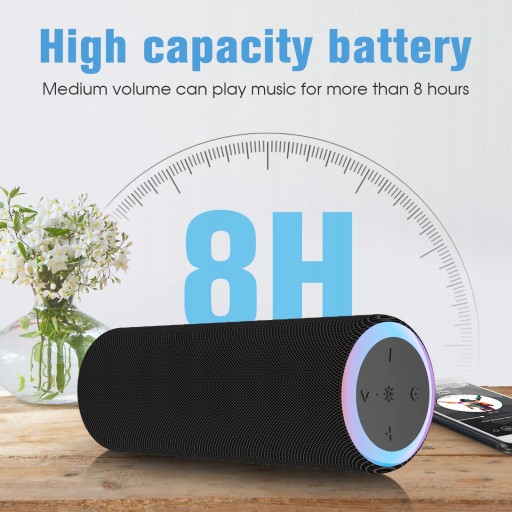 Портативный Bluetooth-динамик, водонепроницаемый снаружи