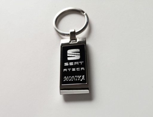 БРЕЛОК ДЛЯ BMW SEAT VOLKSWAGEN AUDI FIAT HONDA С ГРАВИРОВКОЙ