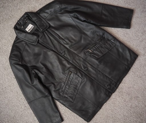 КУРТКА ROVER&LAKES ИЗ НАТУРАЛЬНОЙ КОЖИ размер 4XL/5XL