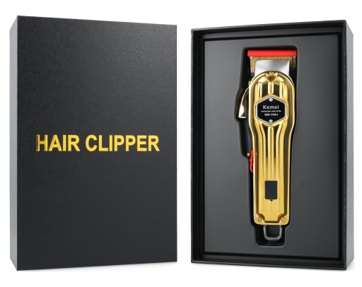Bezprzewodowa maszynka do włosów trymer Kemei Barber USB