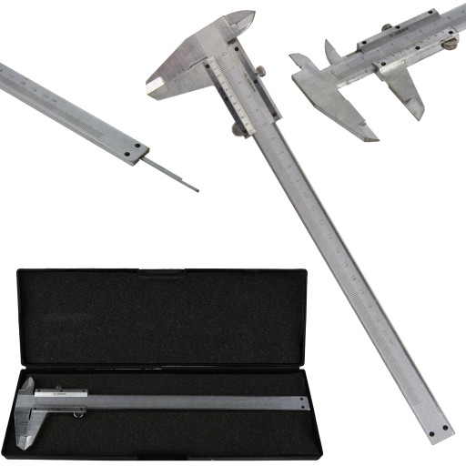SUWMIARKA METALOWA 200MM DOKŁADNOŚĆ 0,02MM KASETKA
