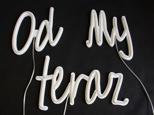 NODTMY NEON LED FLEX WRITING С этого момента мы 900X300MM