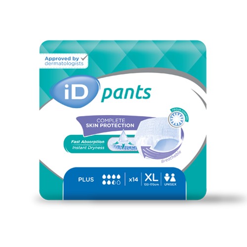 Трусики АБСОРБЕНТ для ВЗРОСЛЫХ iD PANTS PLUS XL 6.5K