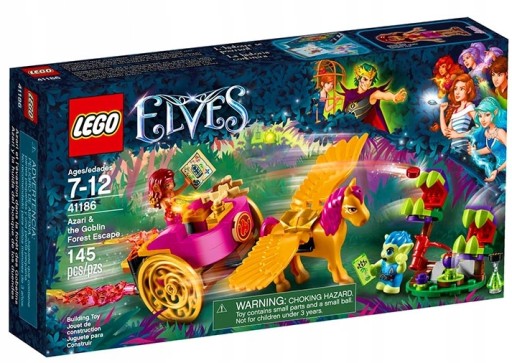 LEGO Elves 41186 Азари и побег гоблинов из леса
