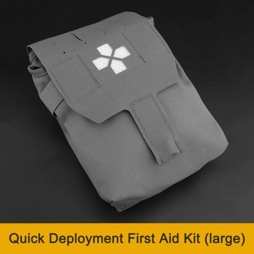 Тактический подсумок Molle EDC, подсумок быстрого развертывания IFAK, медицинский, военный