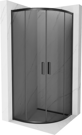 MEXEN RIO ГРАФИТ ДУШЕВАЯ КАБИНА 80x80 ЧЕРНЫЙ