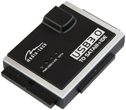 Мостовой адаптер Media-Tech MT5100 SSD HDD IDE SATA USB3.0
