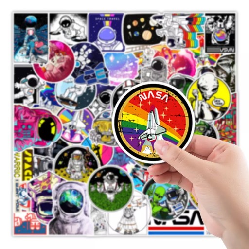 НАКЛЕЙКИ COOL MIX SPACE 18+ ТОП НАКЛЕЙКИ 100 ШТ.
