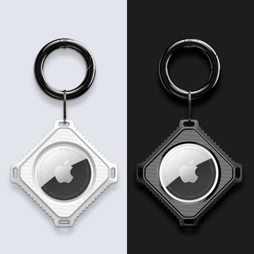 Чехол CARBON ARMOR с брелком ДЛЯ APPLE AIRTAG