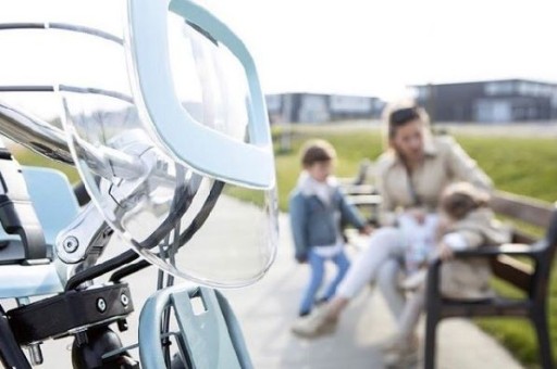 ВЕЛОСИПЕДНОЕ СИДЕНЬЕ BOBIKE GO MINI Mint + чехол 15 кг