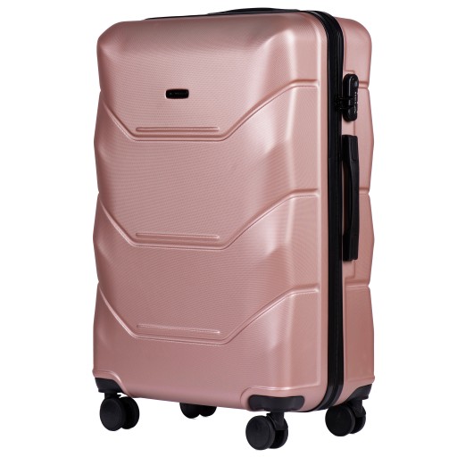 Чемодан WINGS большой 148 л ROSE GOLD 97 л ABS