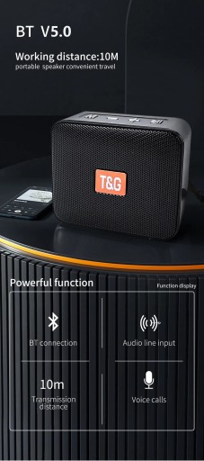TG166 Портативная мини-беспроводная Bluetooth-саундбар сабвуфер-динамик