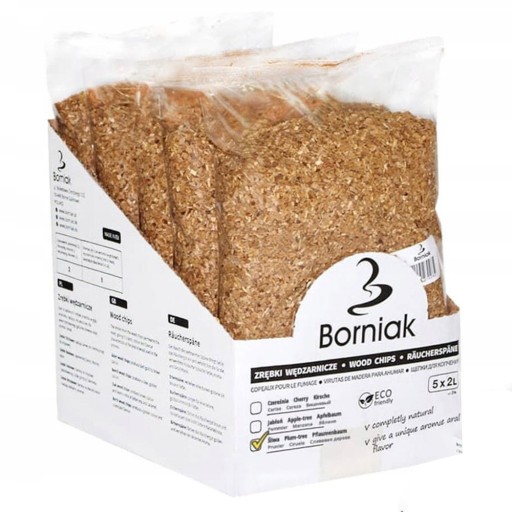Щепки для курения Borniak 2л для копчения СЛИВА