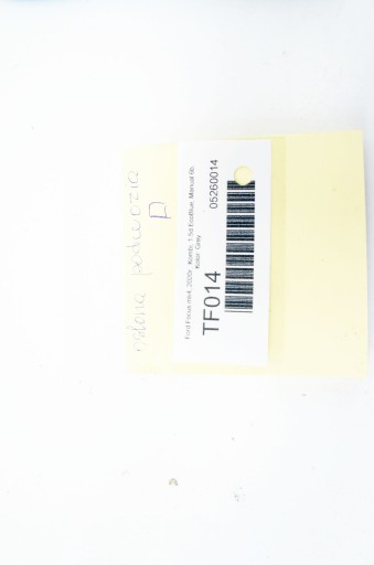 TF014 Ford Focus Mk4 Osłona Podwozia Prawa JX6B-F11132-BA