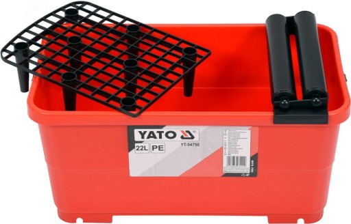 ВЕДРО ДЛЯ ПЛИТКИ YATO С РОЛИКАМИ 22 Л YT-54750