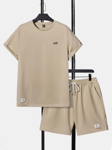 SHEIN МУЖСКОЙ КОМПЛЕКТ ИЗ ШОРТ И ФУТБОЛКИ S ŁHA