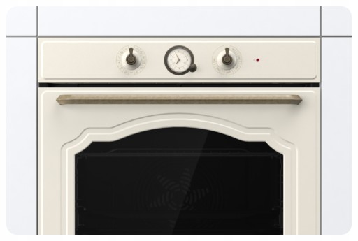 Zestaw RETRO GORENJE BOS67372CLI + BM235CLI piekarnik + mikrofala kremowy