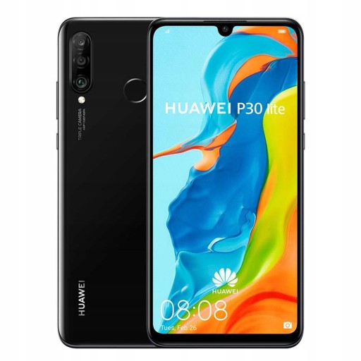Смартфон Huawei P30 Lite 4 ГБ/128 ГБ черный