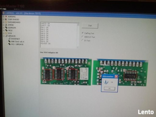 АДАПТЕР A9 ДЛЯ ТЕСТИРОВАНИЯ A1 И D1 И CARPROG