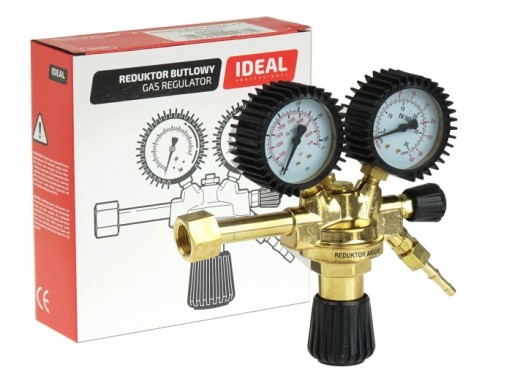 Редуктор MAXY CO2/Ar с 2 манометрами MIG/MAG IDEAL MIX