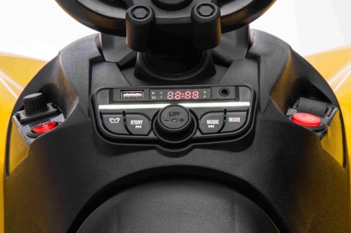 Большой аккумулятор Quad Maverick CAN-AM ATV 4x200W 24V7Ah Желтый