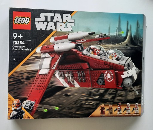LEGO 75354 «Канонерская лодка стражи Звездных войн»: инструкция и коробка