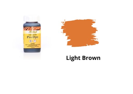 Краска для кожи Fiebing's Pro Dye 118 мл СВЕТЛО-КОРИЧНЕВЫЙ