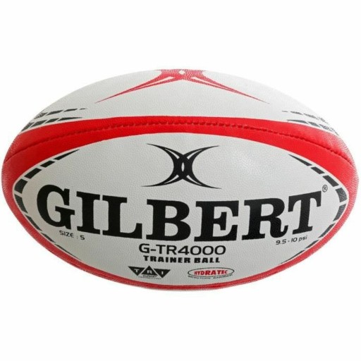 Gilbert G-TR4000 5 Мяч для регби Белый Красный