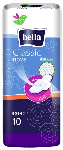 Прокладки гигиенические Bella Classic Nova с крылышками 10 шт.