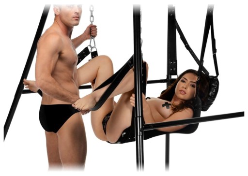 EXTREME SLING AND STAND - BLACK HUŚTAWKI SŁUPY