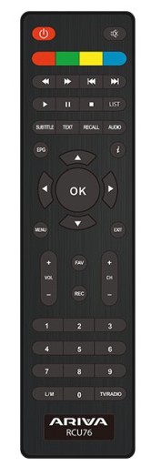 НАБОР ДЕКОДЕРА FERGUSON ARIVA T75 + WIFI + РУЧКА