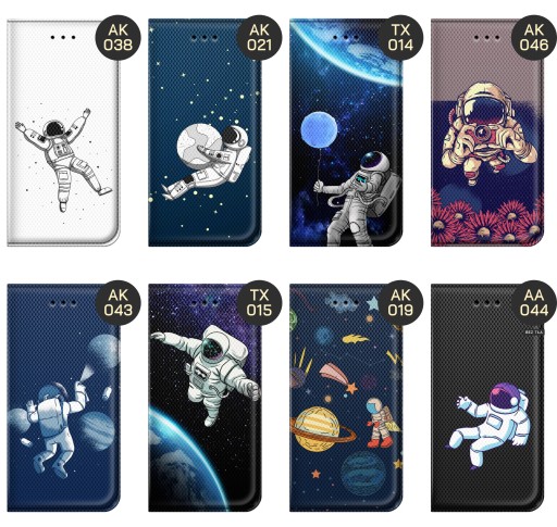 ФЛИП-ЧЕХОЛ ДЛЯ REALME 8/8 PRO DESIGNS ЧЕХОЛ-РАКЕТА КОСМОНАВТА-КОСМОНАВТА