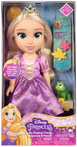 LALKA DISNEY PRINCESS FRIEND ŚPIEWAJĄCA INTERAKTYWNA ROSZPUNKA RAPUNZEL 35