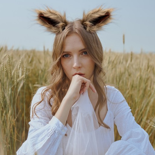 Варежки кошачьи лапы волчьи уши