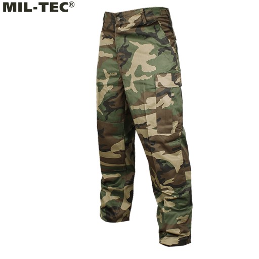 МУЖСКИЕ БРЮКИ ВОЕННЫЕ ПРОЧНЫЕ ВОЕННЫЕ M65 BDU T/C MIL-TEC WOODLAND XL