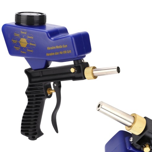 PIASKARKA PISTOLET ZBIORNIK PIASKOWANIA