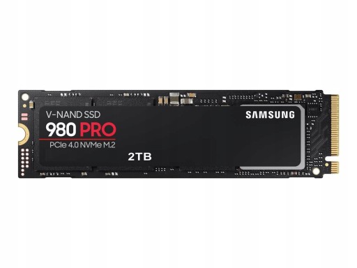 Твердотельный накопитель Samsung 980 PRO 2 ТБ M.2 2280 PCIe 4.0 x4 NVMe (7000/5100 МБ/с) TLC