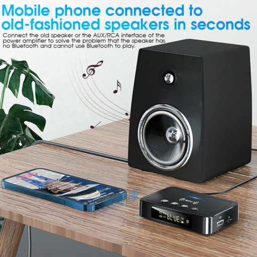 M6 Bluetooth-адаптер Bluetooth 5.0 NFC FM USB-передатчик Приемник