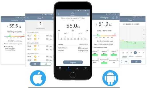 АНАЛИТИЧЕСКИЕ ВЕСЫ ДЛЯ ВАННОЙ BLUETOOTH 12в1, ЧЕРНЫЕ