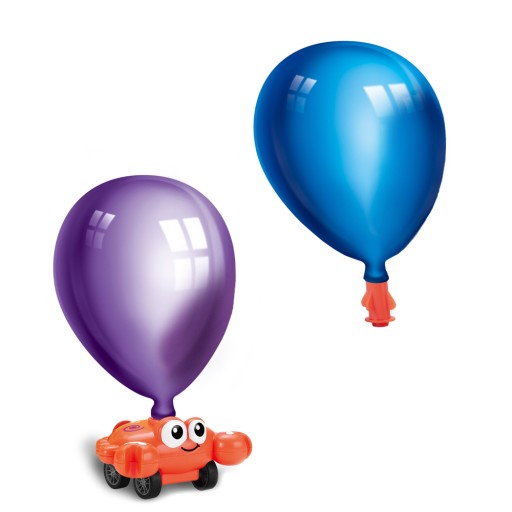 SAMOCHÓD AERODYNAMICZNY WYRZUTNIA + POMPKA BALONY