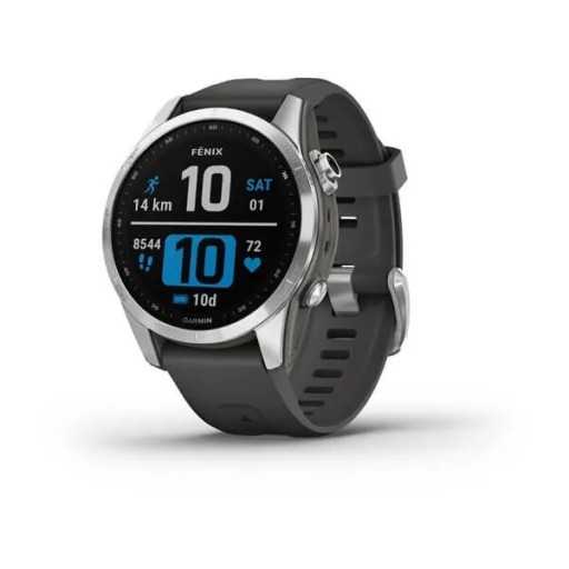 Умные часы GARMIN Fenix ​​7S Серебристо-серые
